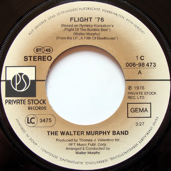 The Walter Murphy Band - Flight 76 | Releases | Discogs