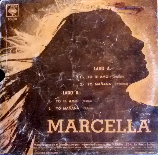 last ned album Marcella - Yo Te Amo Yo Mañana