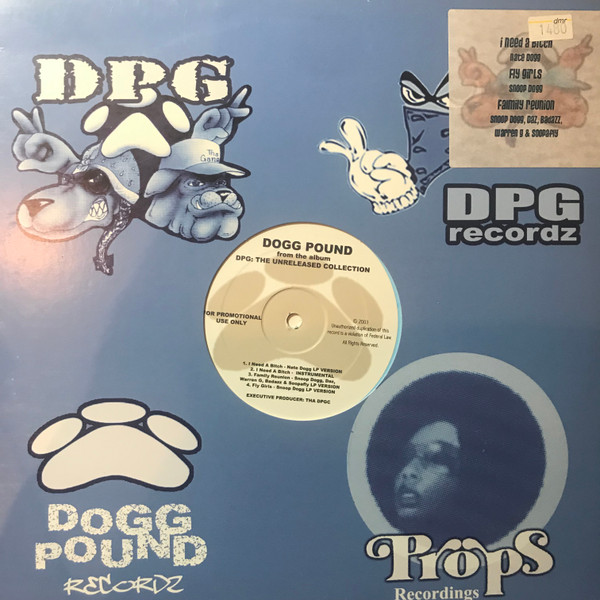 Tha Dogg Pound – DPG: The Unreleased Collection (2003, Vinyl