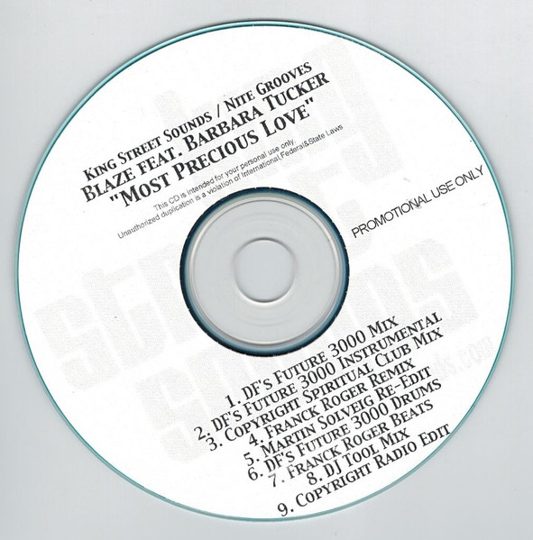 Blaze Presents UDA Feat. Barbara Tucker – Most Precious Love (2005