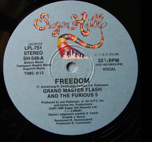 télécharger l'album Grandmaster Flash & The Furious 5 - Freedom