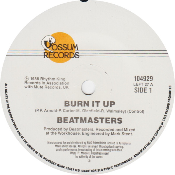 last ned album The Beatmasters with PP Arnold - Burn It Up