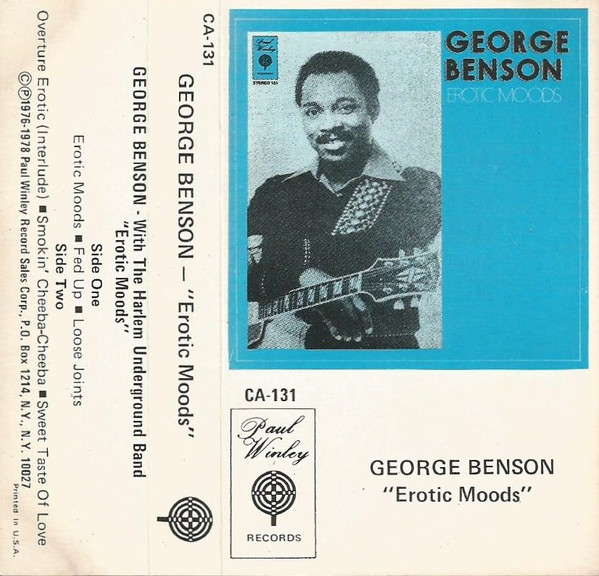 George Benson – Erotic Moods (1978, Vinyl) - Discogs