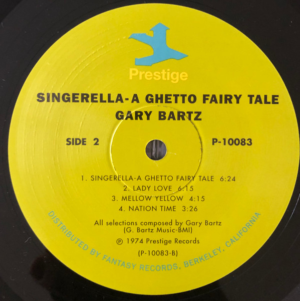 Album herunterladen Ntu With Gary Bartz - Singerella A Ghetto Fairy Tale