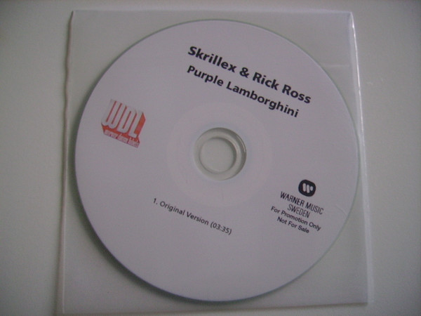 Skrillex & Rick Ross – Purple Lamborghini (2016, CDr) - Discogs