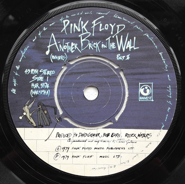 Another Brick in the Wall (Part II) / One of My Turns by Pink Floyd  (Single, Art Rock): Reviews, Ratings, Credits, Song list - Rate Your Music