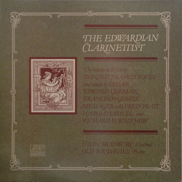 lataa albumi Download Colin Bradbury, Oliver Davies - The Edwardian Clarinettist album