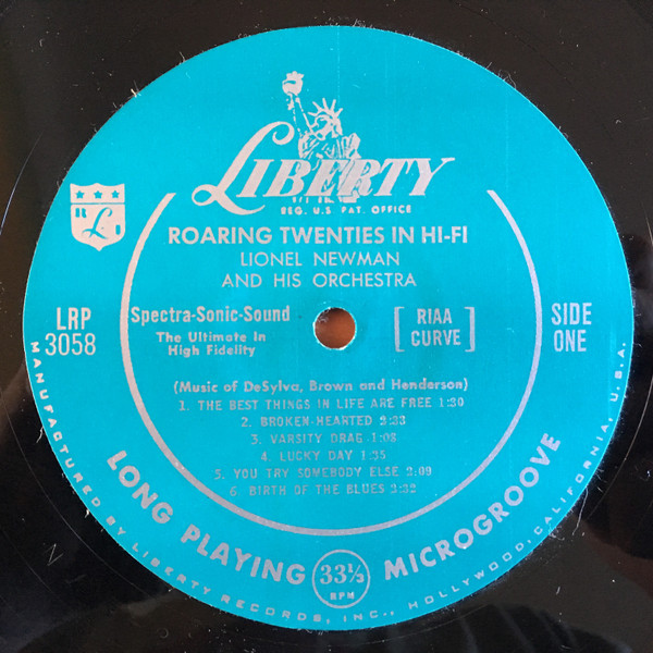télécharger l'album Lionel Newman And His Orchestra - Roaring Twenties In Hi fi