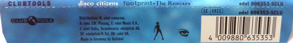 last ned album Disco Citizens - Footprint The Remixes