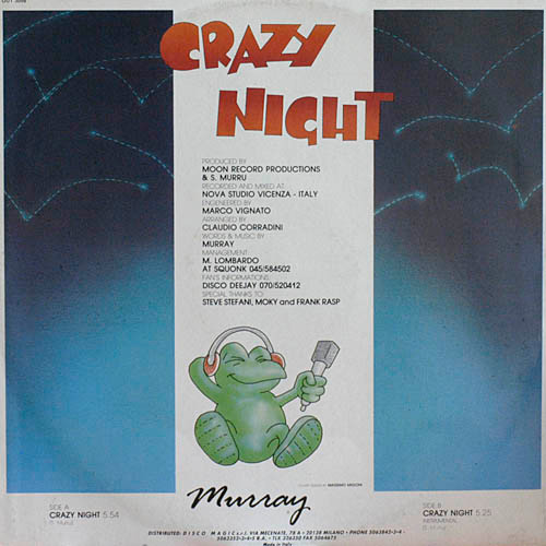 ladda ner album Murray - Crazy Night