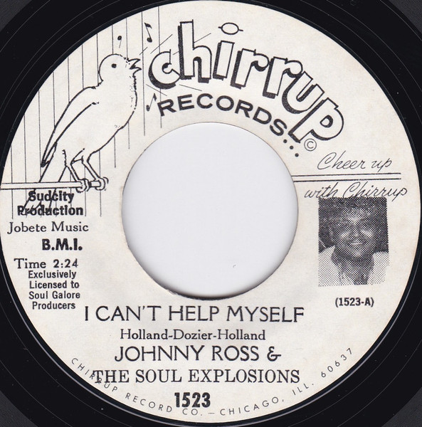 Johnny Ross & The Soul Explosions – I Can't Help Myself (1967