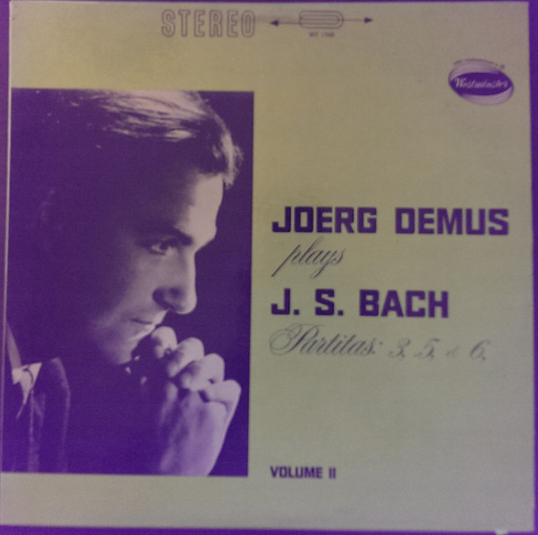 lataa albumi Joerg Demus - Plays J S Bach Partitas 3 5 6