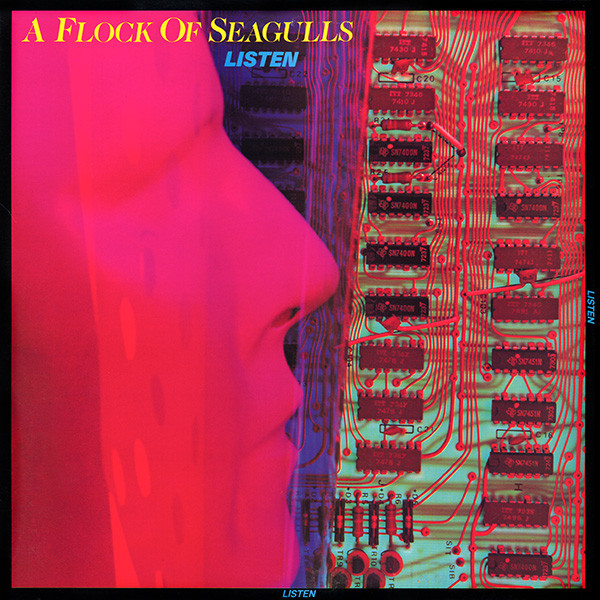 Обложка конверта виниловой пластинки A Flock of Seagulls - Listen