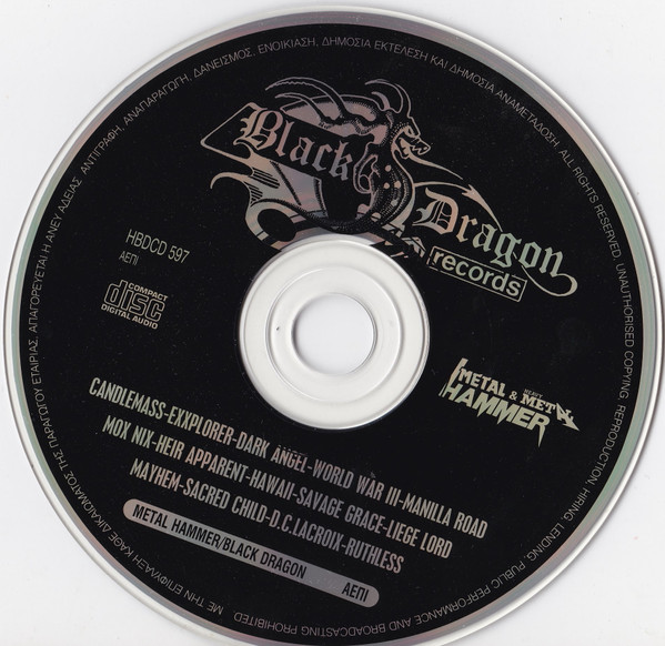 descargar álbum Various - The Legend Of Dragon Noir