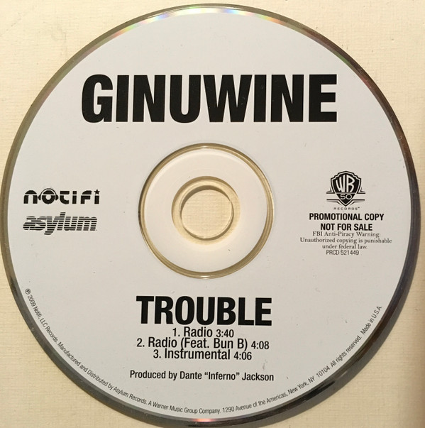 lataa albumi Ginuwine - Trouble