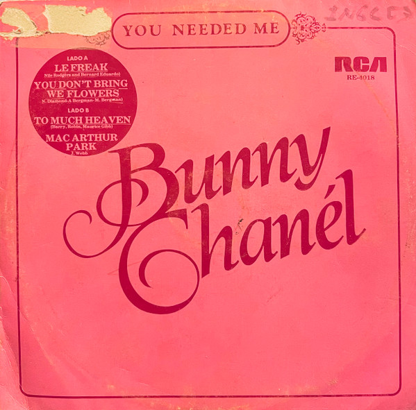 Bunny Chanél – You Needed Me (1979, Vinyl) - Discogs