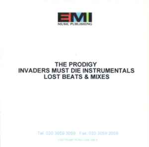 The Prodigy - Invaders Must Die Instrumentals, Lost Beats & Mixes album cover