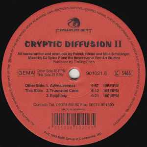 Cryptic Diffusion - Adhesiveness album cover