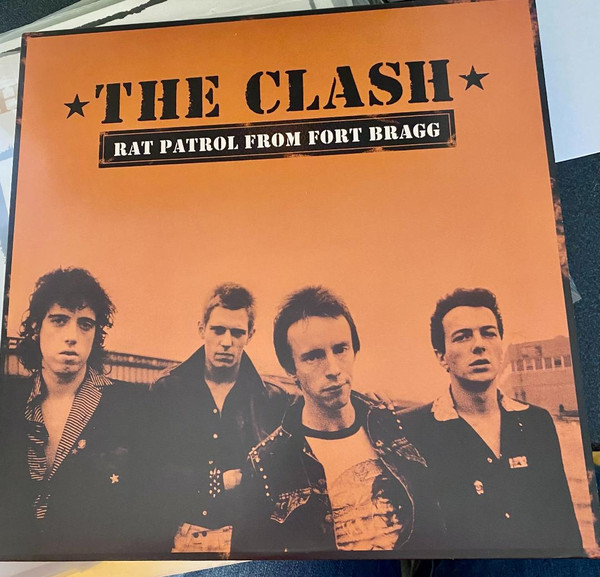 The Clash – Rat Patrol From Fort Bragg (2013, Clear blue / red 