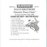 Cover of Electric Waco Chair, 2000, CD