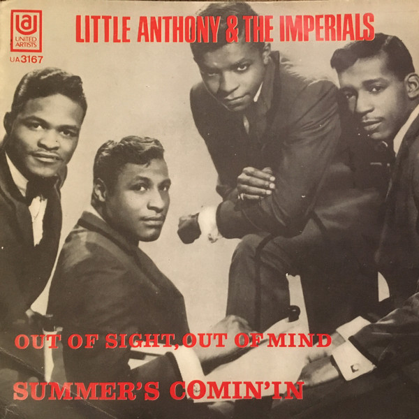 Little Anthony & The Imperials – Out Of Sight, Out Of Mind (1969, Vinyl) -  Discogs