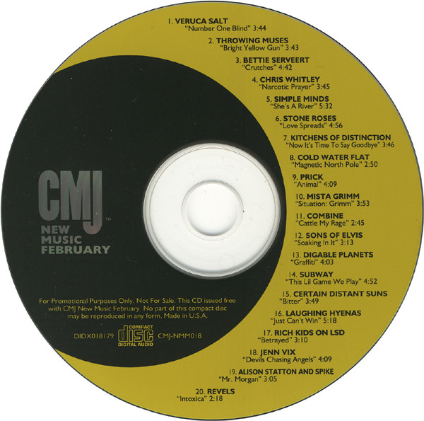 CMJ New Music Monthly Volume 18 February 1995 (1995, CD 
