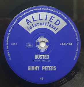 Ginny Peters - Busted album cover