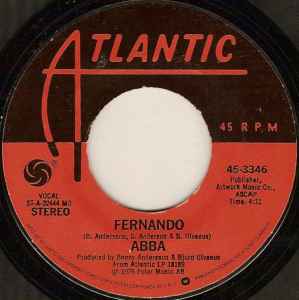 ABBA - Fernando / Rock Me album cover