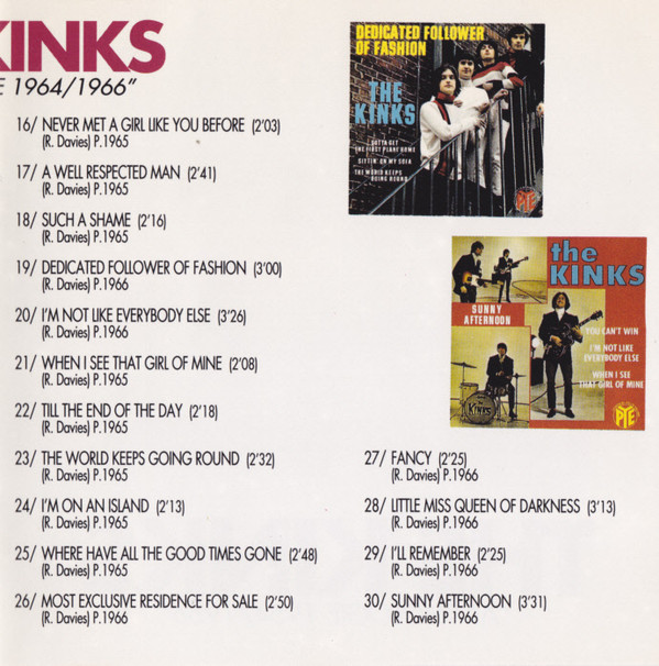 télécharger l'album The Kinks - Anthologie 19641971