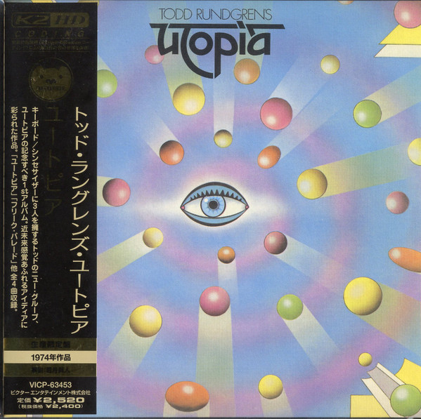 Utopia – Todd Rundgren's Utopia (2006, Papersleeve, K2 HD, CD