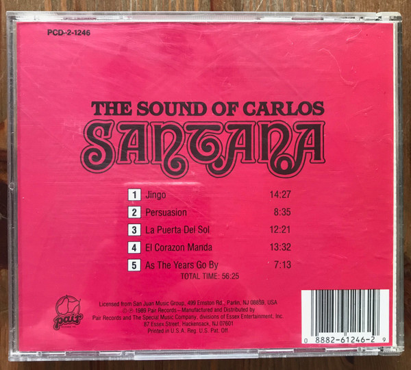 Album herunterladen Santana - The Sound of Carlos Santana