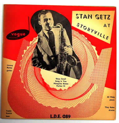 The Stan Getz Quintette – Jazz At Storyville (1952, Vinyl) - Discogs