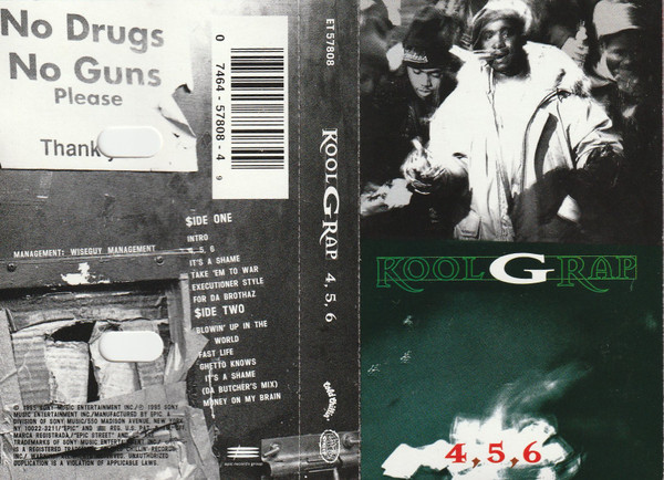 Kool G Rap – 4, 5, 6 (1995, CD) - Discogs