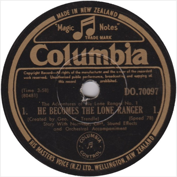 ladda ner album Geo W Trendle - The Adventures Of The Lone Ranger He Becomes The Lone Ranger