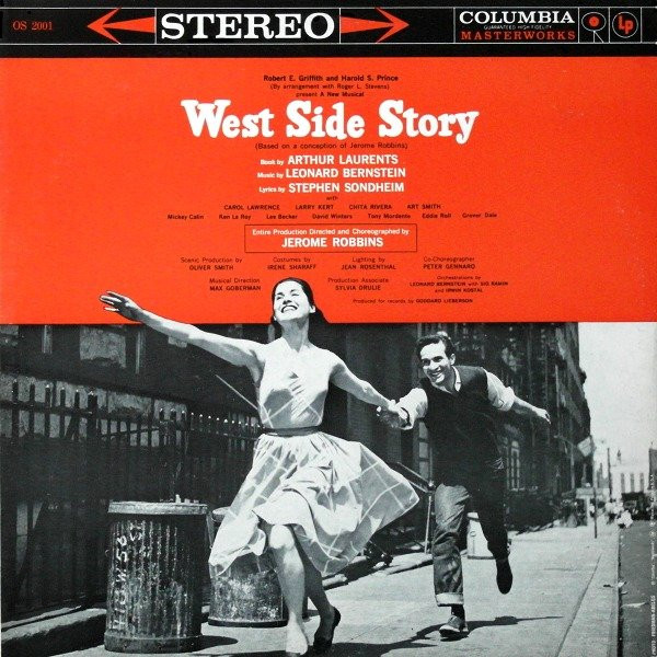 Kert,.. - West Side Story Suecia Lp Sondheim Bernstein Lawrence Insert' * 