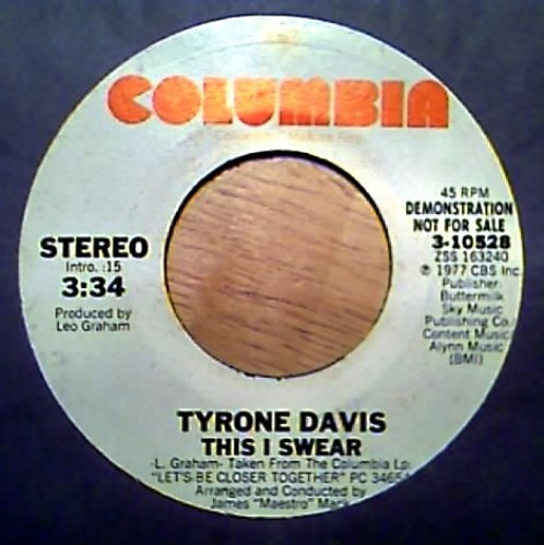 Tyrone Taylor – Sings Members Only (1986, Vinyl) - Discogs