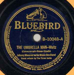 Johnny Messner And His Music Box Band - The Umbrella Man / Polly Put Your Slippers On album cover