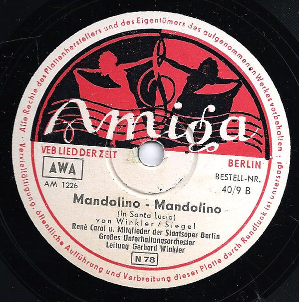 Album herunterladen René Carol - Mit Hundert Gitarren Mandolino Mandolino In Santa Lucia