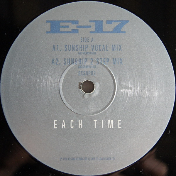 baixar álbum E17 - Each Time Sunship Solid Groove Mixes
