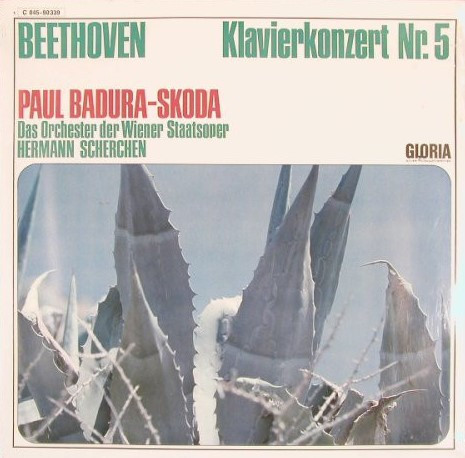 descargar álbum Beethoven Paul BaduraSkoda Das Orchester Der Wiener Staatsoper, Hermann Scherchen - Klavierkonzert Nr 5