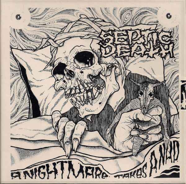 Septic Death - A Nightmare Takes A Nap V.2 (3x7", TP + 7", TP, Red + 7" + Box, Comp, Ltd, Num) album cover