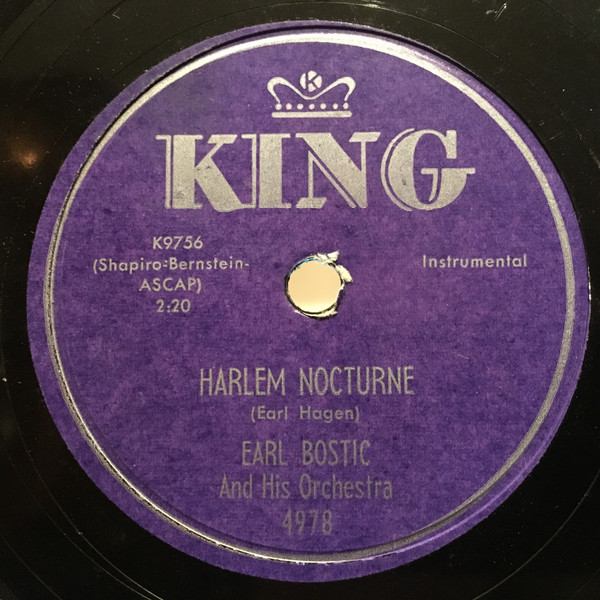 descargar álbum Earl Bostic And His Orchestra - Harlem Nocturne I Hear A Rhapsody