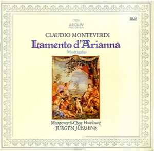 Claudio Monteverdi - Lamento D'Arianna - Madrigales album cover