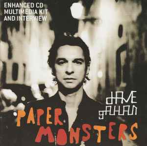 Dave Gahan - Paper Monsters album cover
