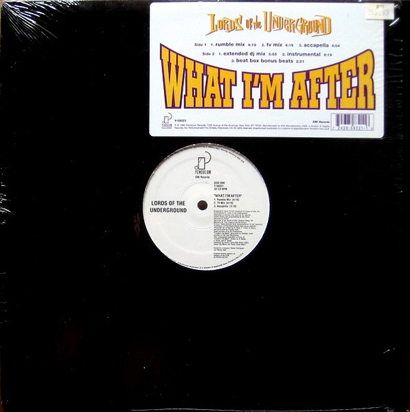 Lords Of The Underground – What I'm After (1995, Vinyl) - Discogs