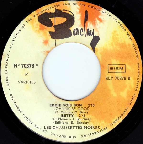 Album herunterladen Les Chaussettes Noires Avec Eddy Mitchell - Daniela Je Taime Trop Eddie Sois Bon Betty