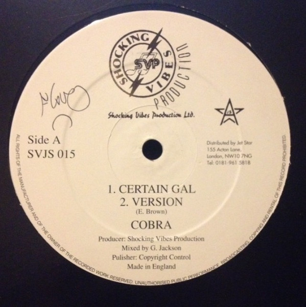 lataa albumi Cobra, Lady Saw - Certain Gal No Long Talking