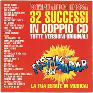 Various - 35° Festivalbar 98  - Compilation Rossa album cover