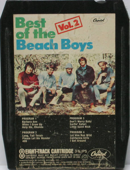  BEACH BOYS Best Of The Beach Boys Vol.1 Reel To Reel Tape 3  3/4 IPS - 4 Track - auction details