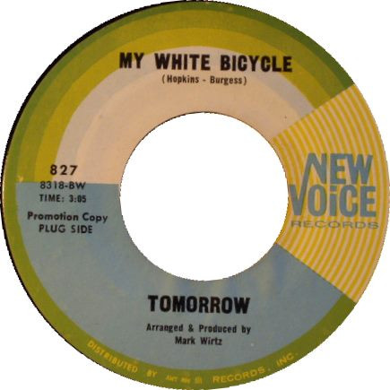 Tomorrow – My White Bicycle (1967, Push-Out Centre, Vinyl) - Discogs